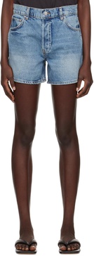 Blue Dalton Denim Shorts