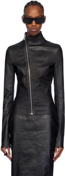 Black Gary Leather Jacket