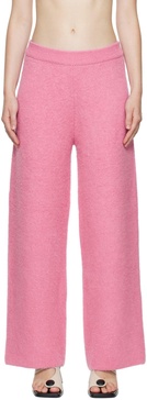 Pink Brushed Trousers