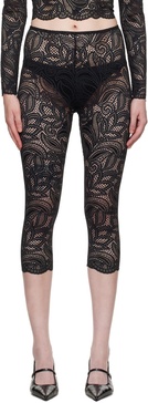 Black Cassia Capri Leggings