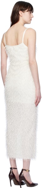 Off-White Fringe Midi Dress