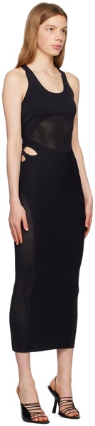 Black Sport Midi Dress