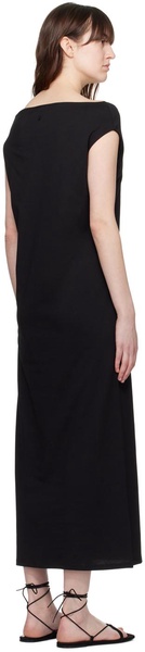 Black Martial Maxi Dress