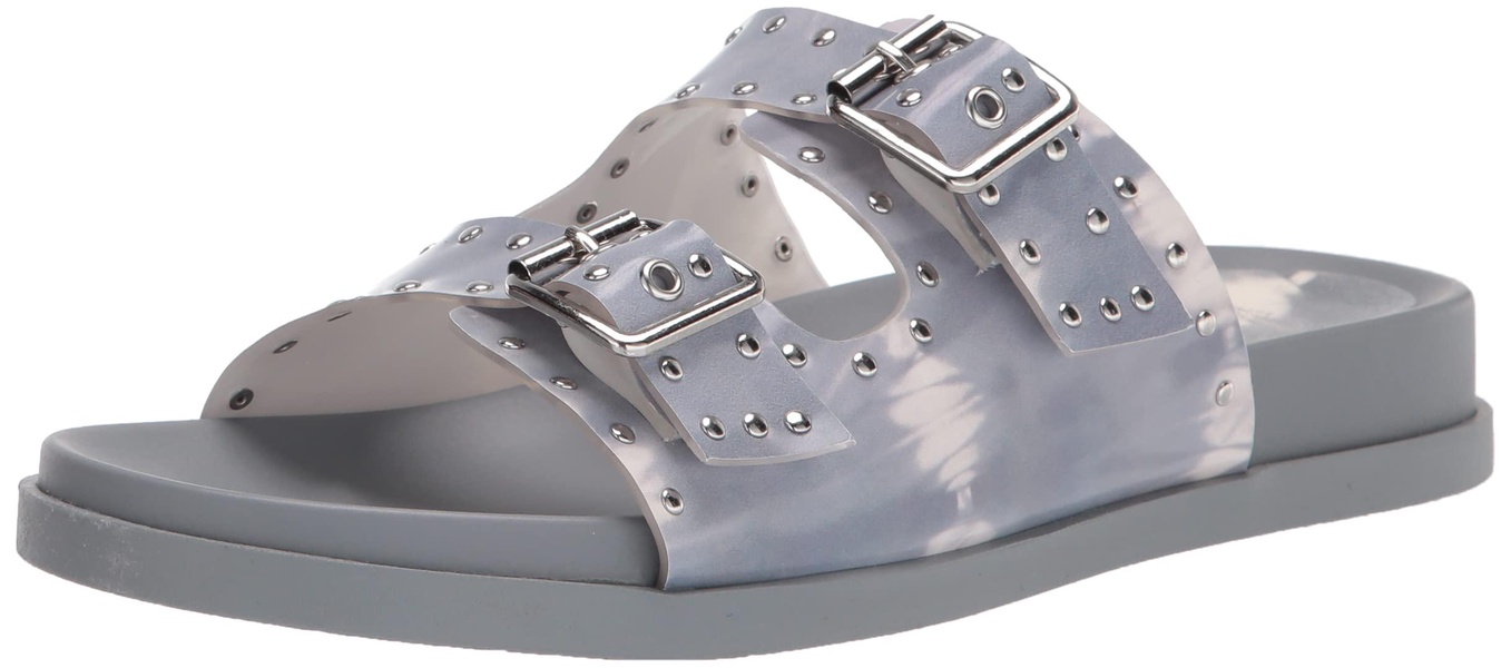 Vince Camuto Women's Pavey Two Buckle Slide Sandal