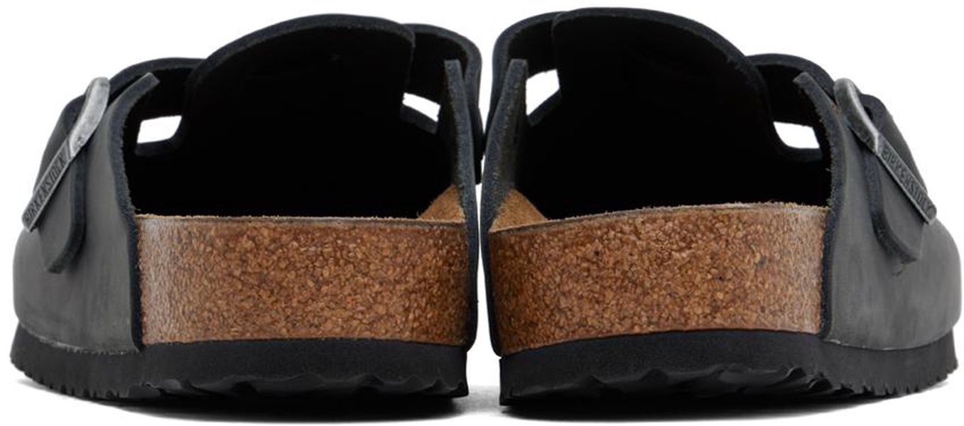 Black Regular Boston Slip-on Loafers