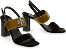 Tory Burch Eleanor Heeled Velvet Sandal