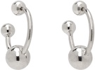 Silver Piercing Earrings