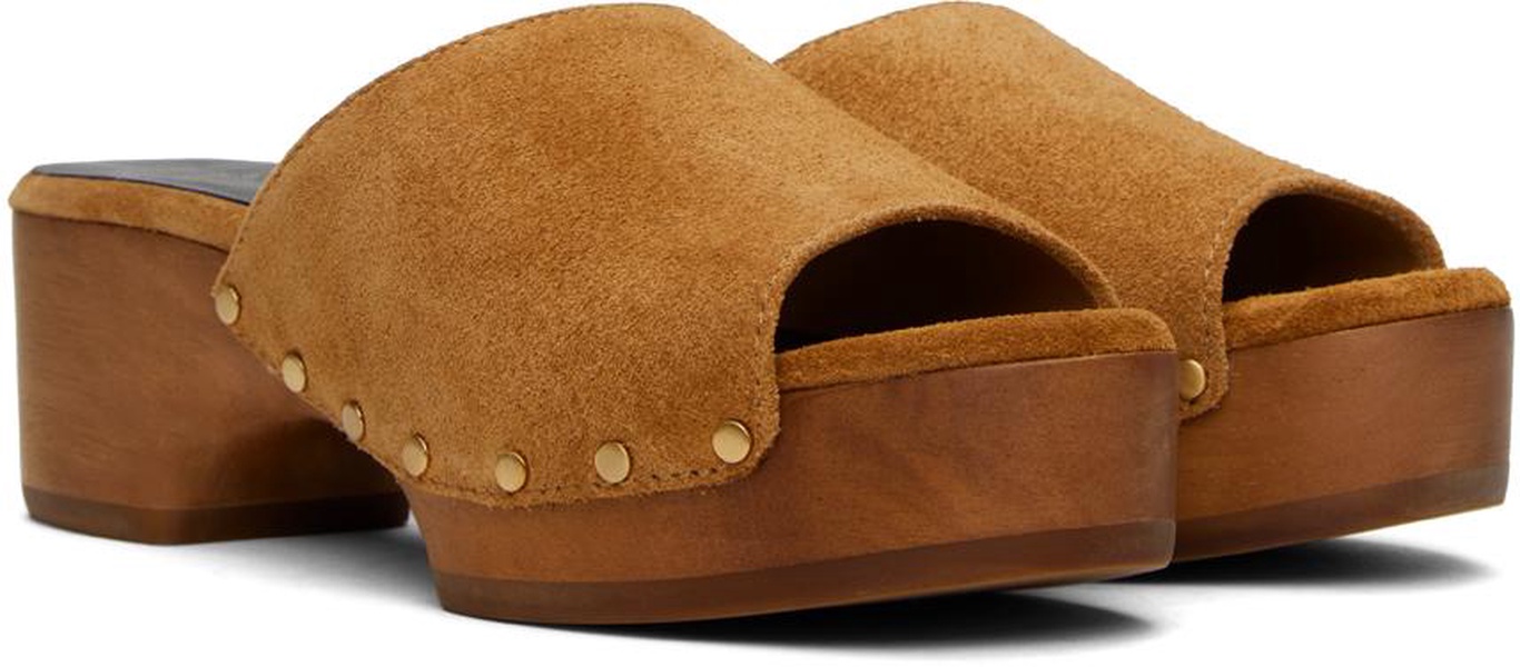 Tan Mara Clogs