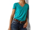 laguna top in viridian green