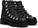 Black Shiloh Hiker Ankle Boots