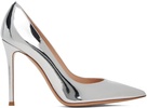 Silver Gianvito 105 Heels