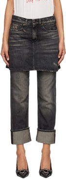 Black Romeo Double Classic Jeans