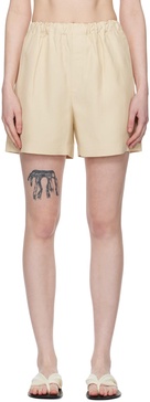 Beige Seto Shorts