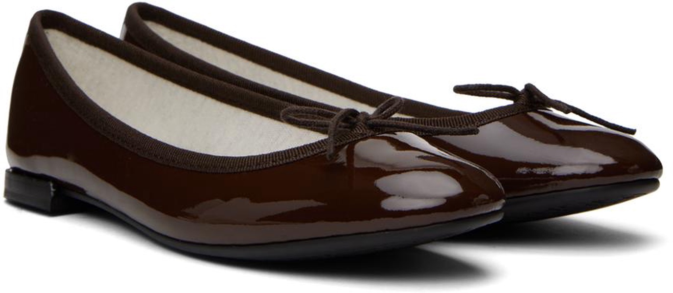 Brown Cendrillon Ballerina Flats