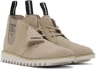 Taupe Neighborhood Edition Suede Desert Boots