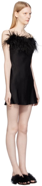 Black Boheme Slip Minidress