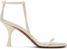 White Nenque Heeled Sandals