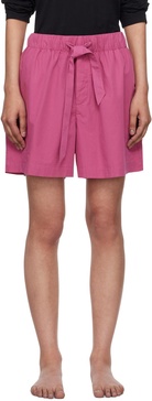 Purple Drawstring Pyjama Shorts