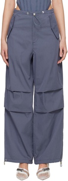 Gray Parachute Trousers