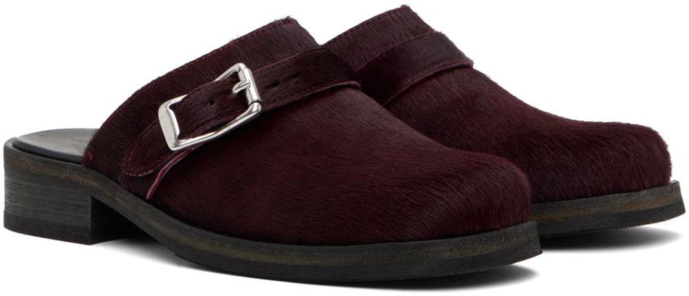 Burgundy Camion Mules