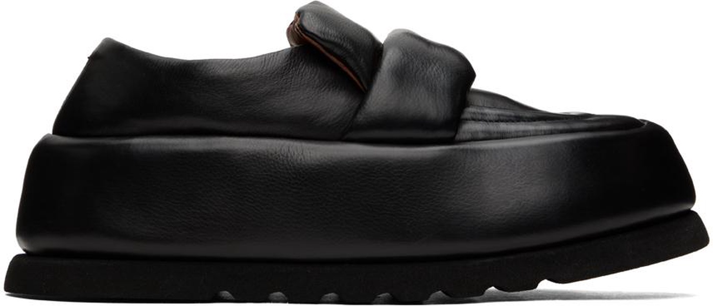 Black Bombo Loafers