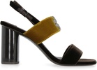 Tory Burch Eleanor Heeled Velvet Sandal