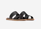 ella ii slide sandal in black