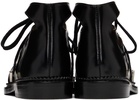 SSENSE Exclusive Black Lace-Up Oxfords