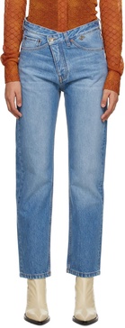 Blue Phoebe Boyfriend Jeans