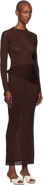 Brown Steren Maxi Dress