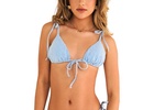 Women's Ellie Tie Front Triangle Bikini Top