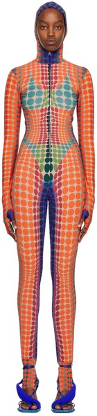 Orange Dots Jumpsuit