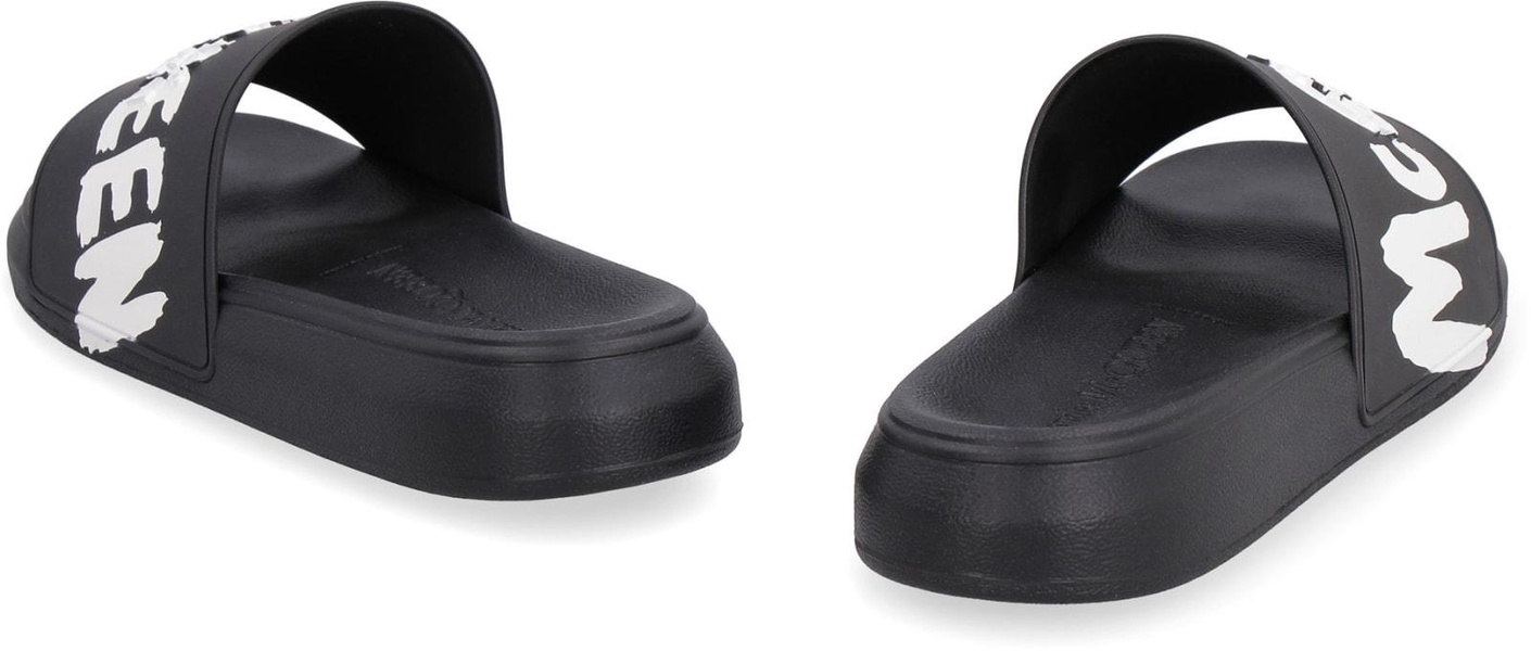 Alexander McQueen Rubber Slides