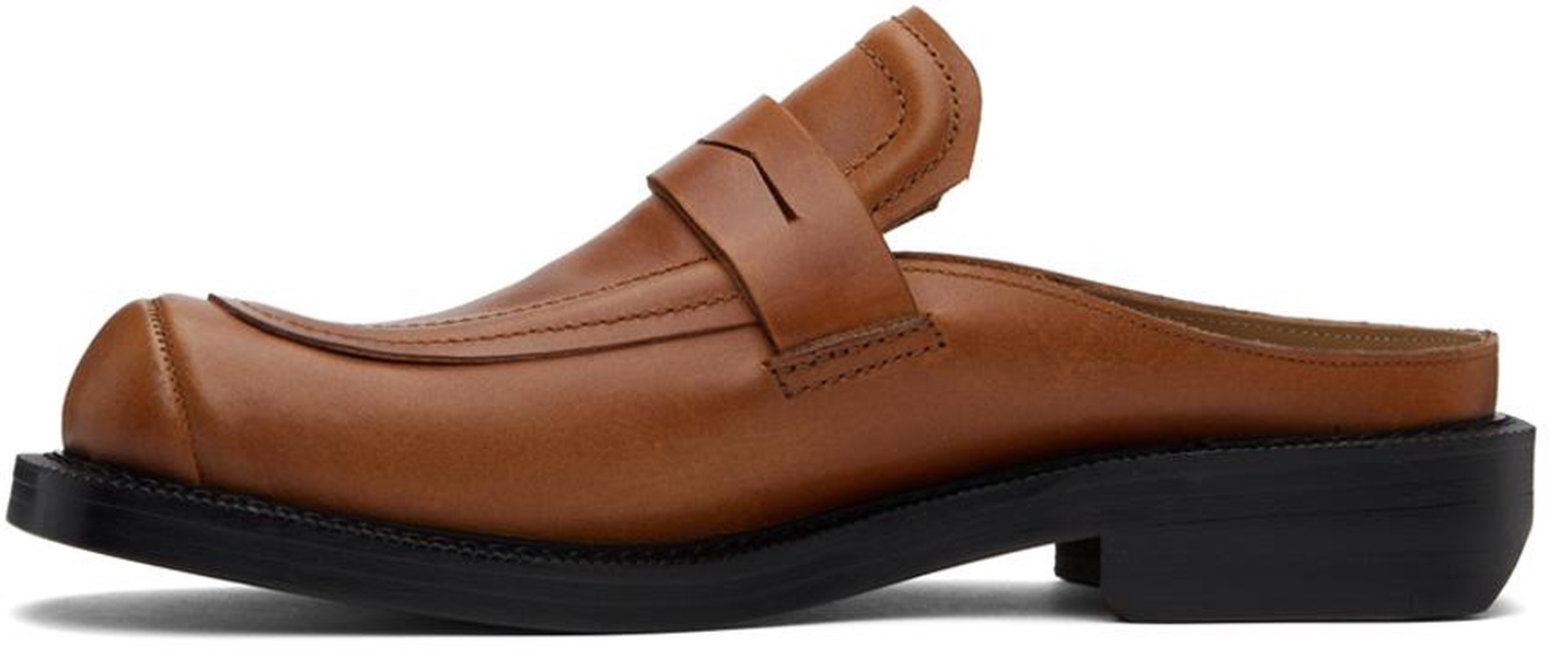 Brown Curve MU03 Slip-On Loafers