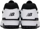 White & Black BB550 Sneakers