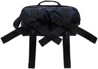 Navy Beaded Classic Bow Crossbody Bag