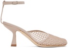 Beige Minette Veil Heels