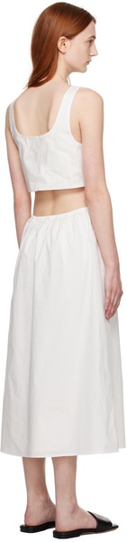 White Dione Midi Dress