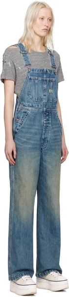 Blue Damon Denim Overalls