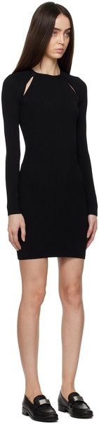 Black Asher Minidress