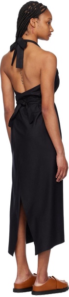 SSENSE Exclusive Black Node Maxi Dress