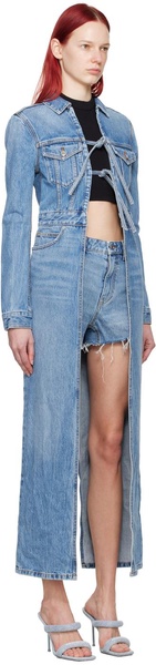 Blue Duster Denim Coat