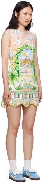 Multicolor Paysage Ideal Minidress