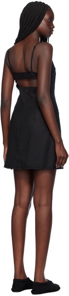 Black Windsor Minidress