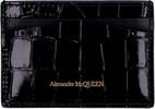 Alexander McQueen Printed Leather Card Holder