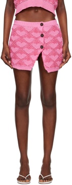 Pink Heart Miniskirt