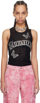 Black Butterflies Tank Top