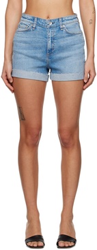 Blue Nina Denim Shorts