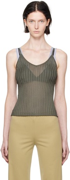 Green V-Neck Camisole