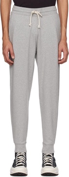 Gray Relaxed-Fit Sweatpants